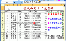 excel表格边框颜色、粗细等设置动画教程