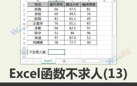 计数函数:不求人函数(13)